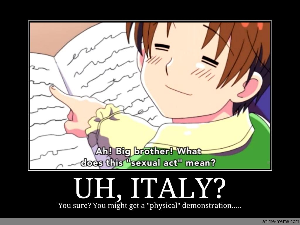Uh, Italy?