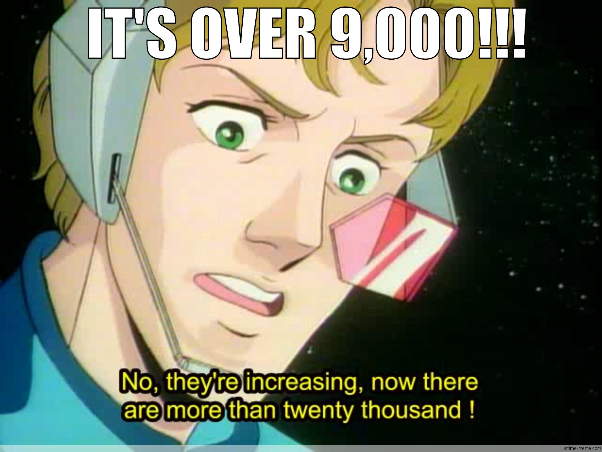 It's Over 9,000!