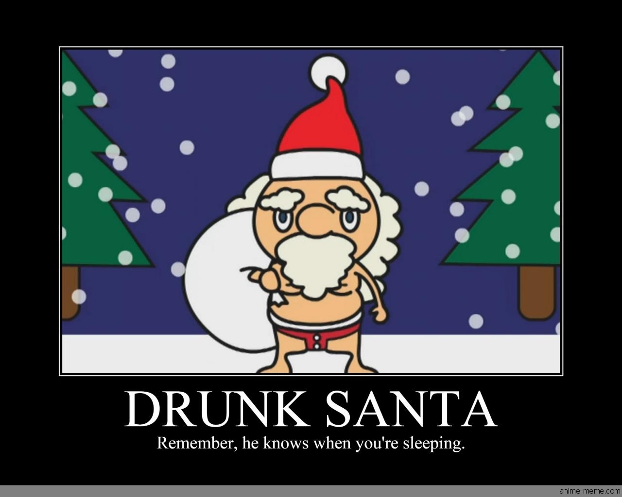 Drunk Santa