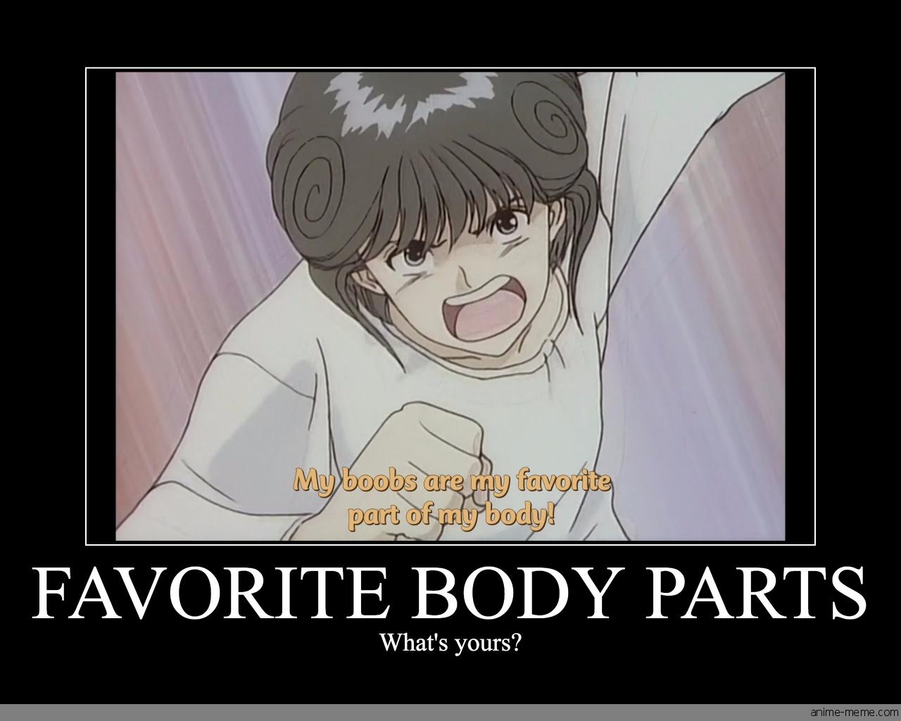 Favorite Body Parts